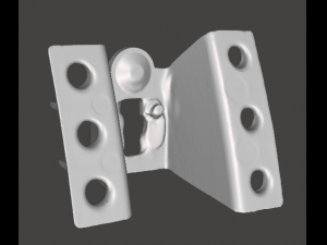Rear bumper mount F0rd Skorpio 1992-1998 3D Model