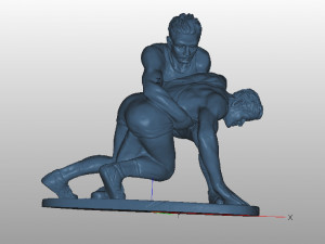 Figurine Fight 3D 模型