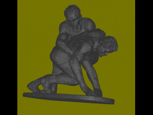 Figurine Fight Modelo 3D