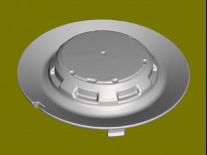 Caps for rims Mercedes 3D Model