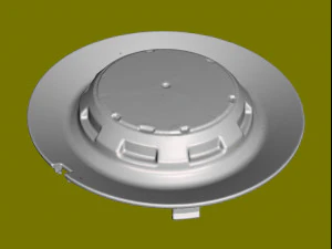 Caps for rims Mercedes 3D Model