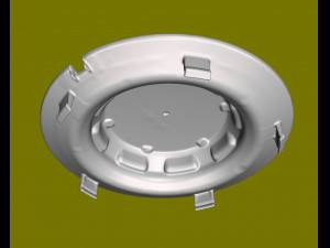 Caps for rims Mercedes 3D Model