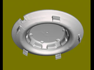 Caps for rims Mercedes 3D Model