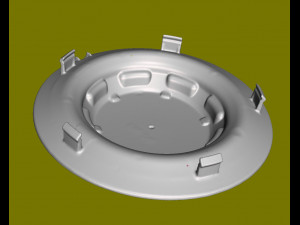 Caps for rims Mercedes 3D Model
