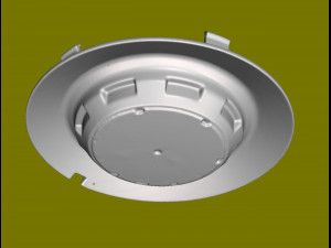 Caps for rims Mercedes 3D Model
