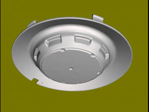 Caps for rims Mercedes 3D Model
