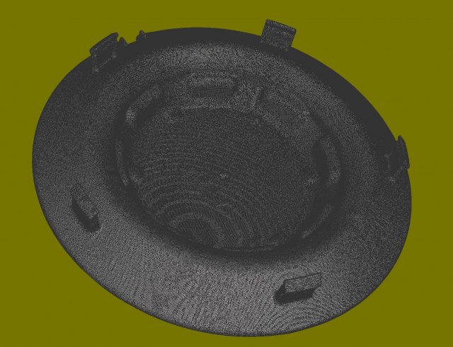 Caps for rims Mercedes 3D Модель .c4d .max .obj .3ds .fbx .stl .blend