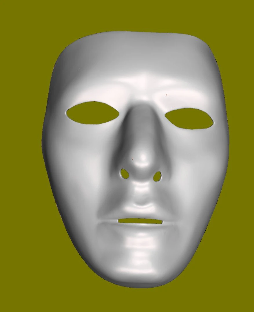 Halloween mask 3D Model .c4d .max .obj .3ds .fbx .stl .blend 