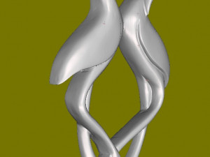 Wooden figure 3D print model 4 3D printmodel