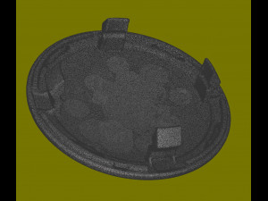 Wheel Center Cover for Audi 4B0601170A 3D Print Model