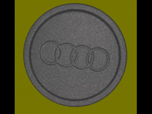 Wheel Center Cover for Audi 4B0601170A 3D Print Model