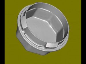 Wheel Center Cover for Audi 3D print model 3D प्रिंट मॉडल