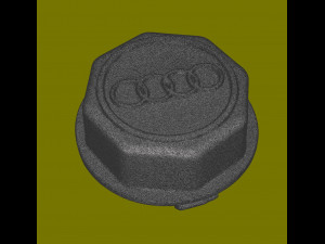 Wheel Center Cover for Audi 3D print model 3D प्रिंट मॉडल
