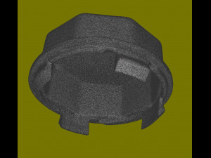Wheel Center Cover for Audi 3D print model 3D प्रिंट मॉडल