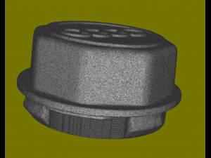 Wheel Center Cover for Audi 3D print model 3D प्रिंट मॉडल