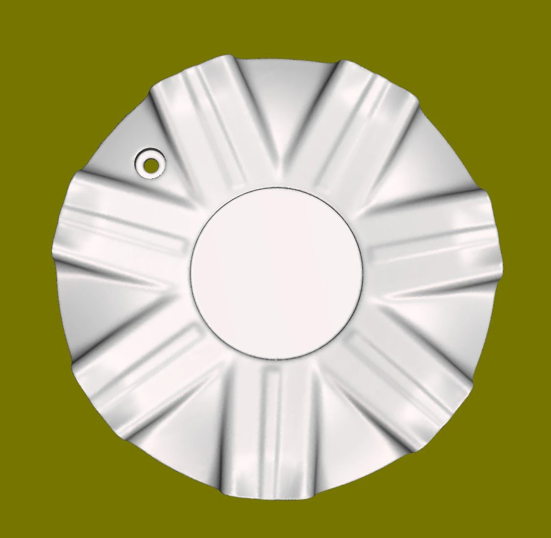 Wheel Center Cover 3D Print Model .c4d .max .obj .3ds .fbx .stl .blend 