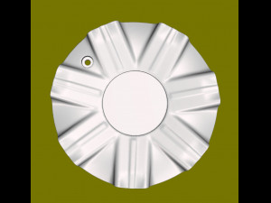 Wheel Center Cover 3D 打印模型