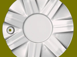 Wheel Center Cover 3D Print Model