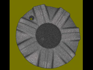 Wheel Center Cover 3D Print Model
