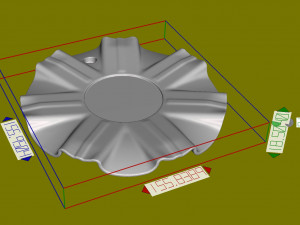 Wheel Center Cover 3D Принт Модель