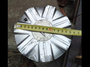 Wheel Center Cover 3D Print Model