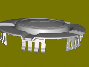 Wheel Center Cap for Chevrolet 3D Print Model 3D Print Model