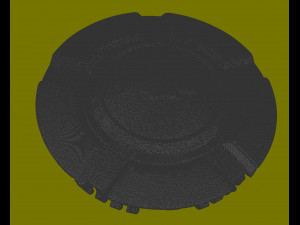 Wheel Center Cap for Chevrolet 3D Print Model 3D Print Model