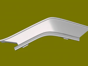 VOLVO XC90 MK2 Front Right Bumper Louvre 31383959 3D Print Model