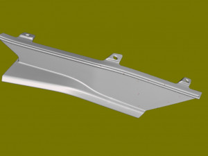VOLVO XC90 MK2 Front Right Bumper Louvre 31383959 Model do druku 3D