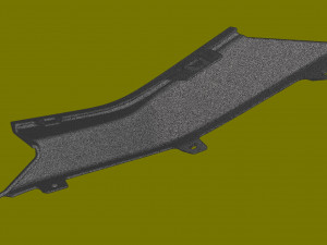 VOLVO XC90 MK2 Front Right Bumper Louvre 31383959 Model do druku 3D