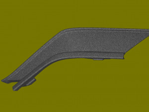 VOLVO XC90 MK2 Front Right Bumper Louvre 31383959 Model do druku 3D