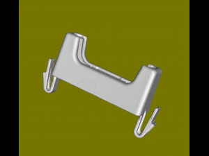 Volvo trunk lock cover 3D Print Model