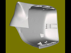 Tuning rear view mirror cover protection for x5 e53 3D Print Model