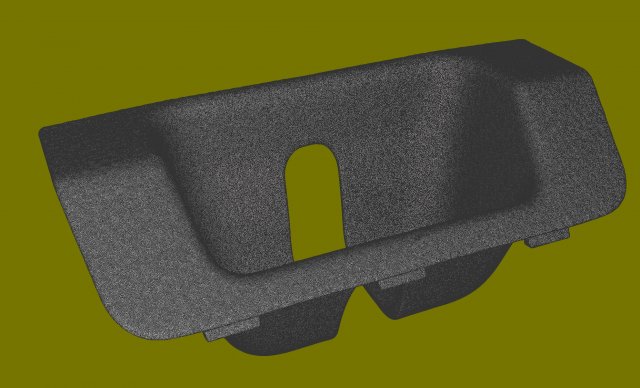 Trunk lock pad Toyota Corolla E210 6474902080 3D Принт Модель .c4d .max .obj .3ds .fbx .stl .blend 