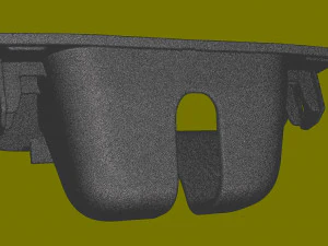Trunk lock pad Toyota Corolla E210 6474902080 3D Print Model