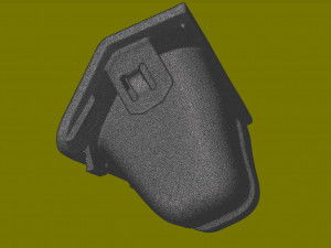 Trunk lock pad Toyota Corolla E210 6474902080 3D Принт Модель
