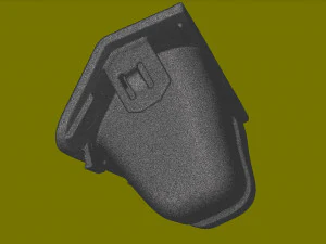 Trunk lock pad Toyota Corolla E210 6474902080 3D Print Model