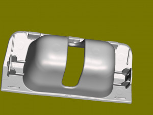 Trunk lock pad Toyota Corolla E210 6474902080 3D Принт Модель