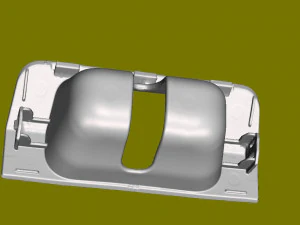 Trunk lock pad Toyota Corolla E210 6474902080 3D Print Model
