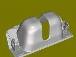 Trunk lock pad Toyota Corolla E210 6474902080 3D Принт Модель