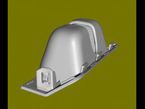 Trunk lock pad Toyota Corolla E210 6474902080 3D Print Model