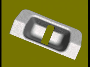 Trunk lock pad Toyota Corolla E210 6474902080 3D Print Model