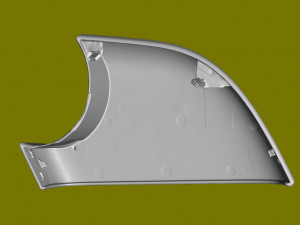 Trim for rearview mirror Tesla modelo 3 2021 OEM 22873005 RH 3D Print Model