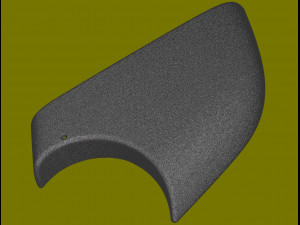 Trim for rearview mirror Tesla modelo 3 2021 OEM 22873005 RH 3D 프린트 모델