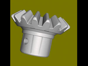 Engrenagem de m&aacute;quina de costura Modelo de Impressão 3D