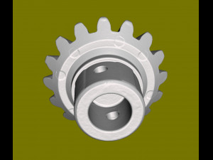 Sewing machine gear 3D Принт Модель