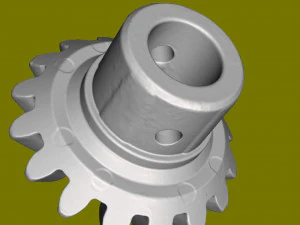 Sewing machine gear 3D Print Model