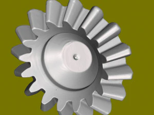 Sewing machine gear 3D Print Model