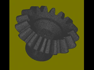 Sewing machine gear 3D Print Model