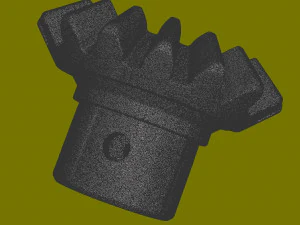 Sewing machine gear 3D Print Model